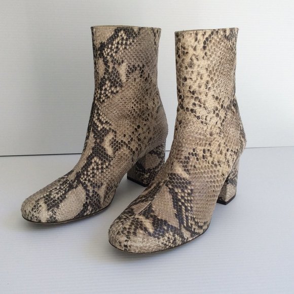 Free People "Cecile" Taupe Ankle Boot - Picture 2 of 5